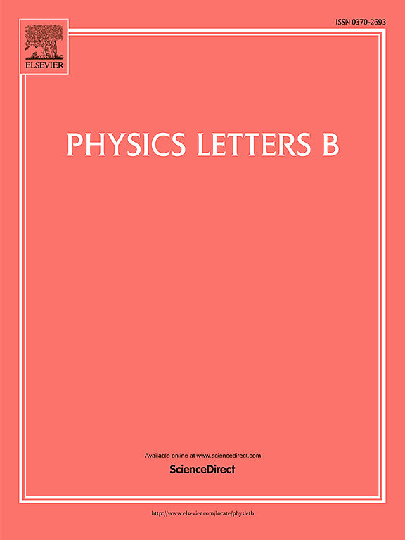 Go to journal home page - Physics Letters B